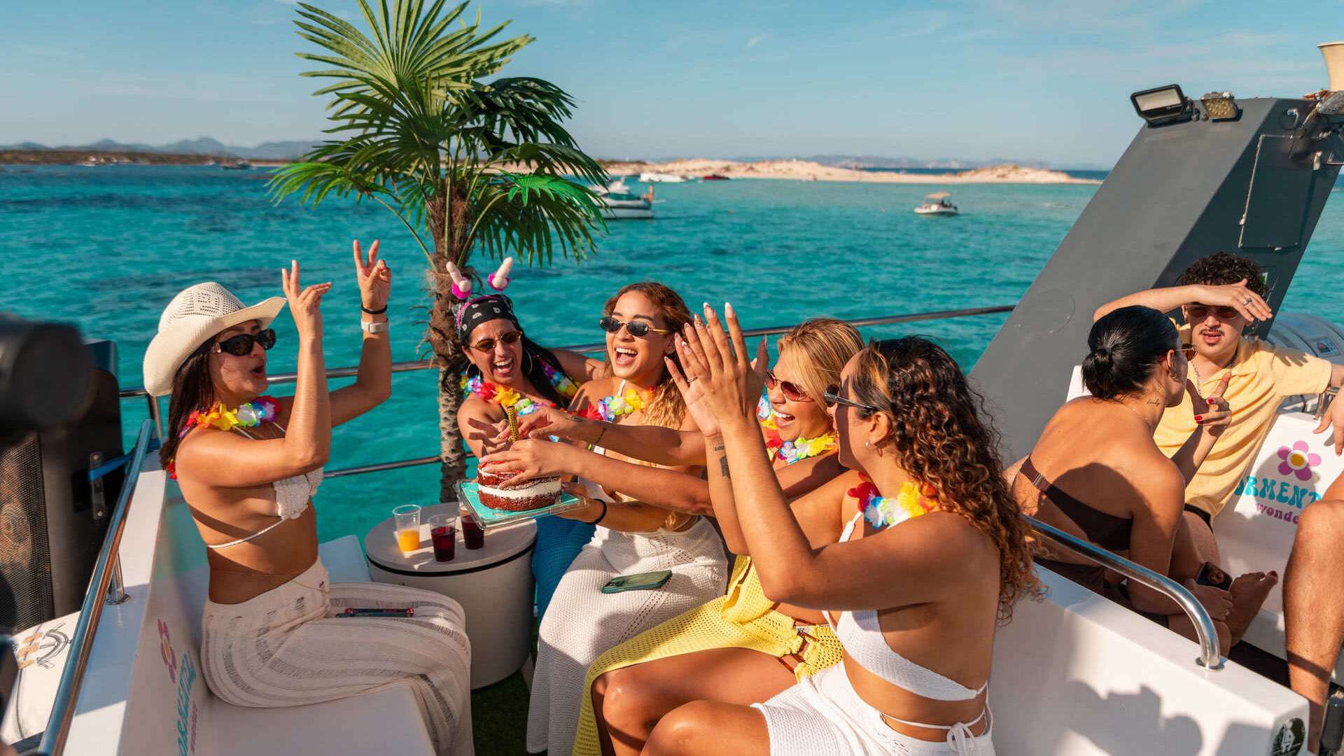 formentera boat trip from ibiza